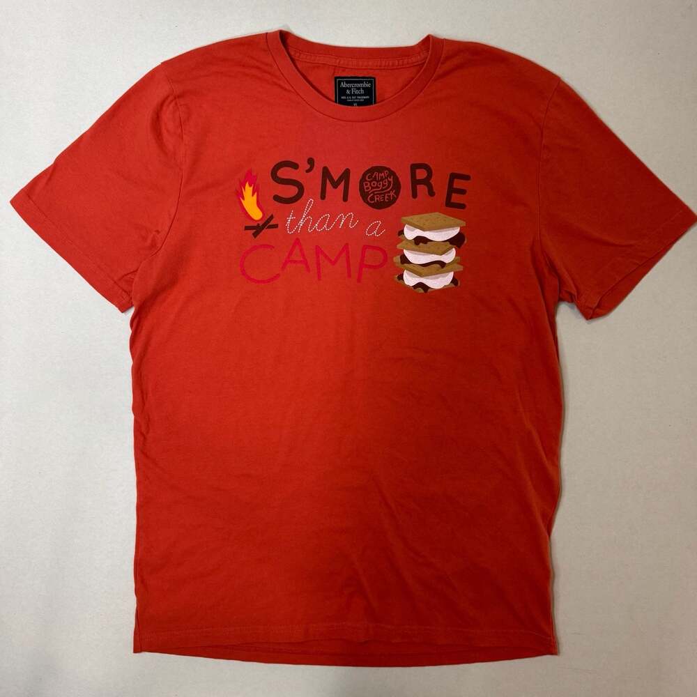 Abercrombie & Fitch Camp Boggy Creek S'more Than A Camp Graphic T-Shirt
